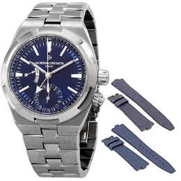 Vacheron Constantin Overseas Blue Dial Automatic Mens Dual Time Watch 7900v/110a-b334