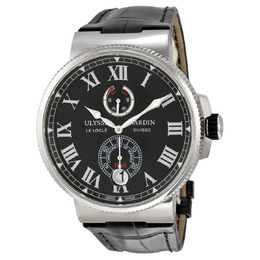 Ulysse Nardin Marine Chronometer Automatic Mens Watch 1183-122-42-V2 1183-122/42 v2