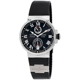 Ulysse Nardin Marine Chronometer Automatic Mens Watch 1183-126-3-42 1183-126-3/42