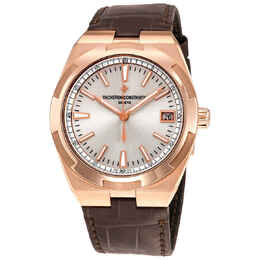 Vacheron Constantin Overseas Automatic Silver Dial Mens Watch 4500v/000r-b127