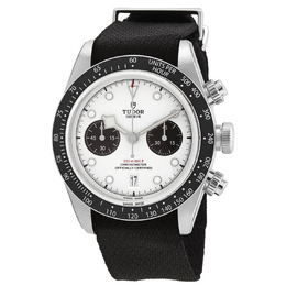 Tudor Black Bay Chrono Chronograph Automatic Chronometer White Dial Mens Watch m79360n-0008