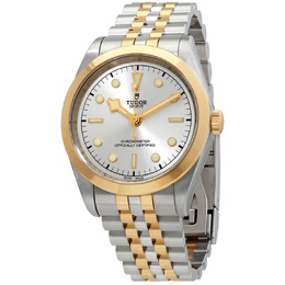 Tudor Black Bay 41 S&G Automatic Chronometer Silver Dial Mens Watch m79683-0002
