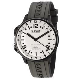 U-Boat Lefty Capsoil Doppiotempo Quartz White Dial Mens Watch Model 8889