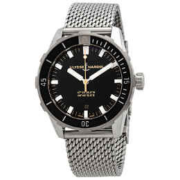 Ulysse Nardin Diver Automatic Black Dial Mens Watch 8163-175-7mil/92