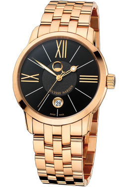 Ulysse Nardin Classico Luna Automatic Mens Watch 8296-122-8-42