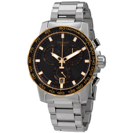 Tissot Supersport Chronograph Quartz Black Dial Mens Watch t125.617.21.051.00