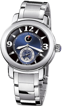 Ulysse Nardin Macho Palladium Blue Dial Automatic Mens Watch 278-70-8-632 278-70-8/632