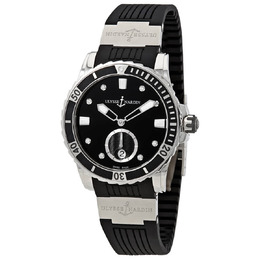 Ulysse Nardin Diver Lady Automatic Black Dial Ladies Watch 3202-190-312 3202-190-3/12