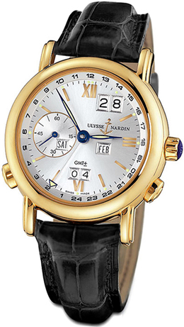 Ulysse Nardin GMT Perpetual Silver Dial Mens Watch 321-22
