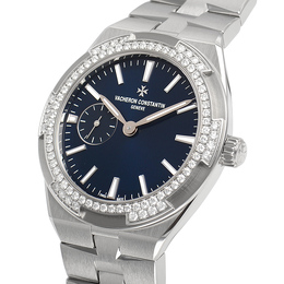 Vacheron Constantin Overseas Blue Lacquered Dial Ladies Automatic Steel Watch 2305v/100a-b170
