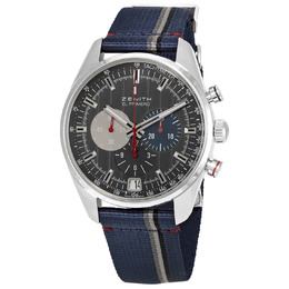Zenith El Primero Chronograph Automatic Grey Dial Mens Watch 03.2046.400/25.c802