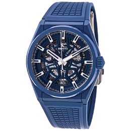 Zenith DEFY Classic Automatic Blue Skeleton Dial Mens Watch 49.9003.670/51.r793