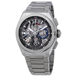 Zenith Defy El Primero 21 Automatic Mens Titanium Chronograph Watch 95.9000.9004/78.m9000