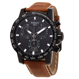 Tissot Supersport Chronograph Quartz Black Dial Mens Watch t125.617.36.051.01