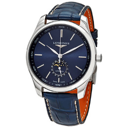 Longines Master Collection Moonphase Automatic Blue Dial Mens Watch l29194920