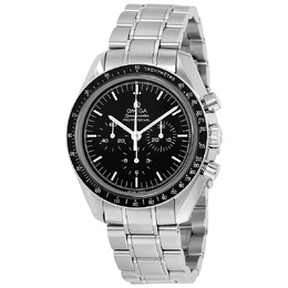 Pre-owned Omega Speedmaster Chronograph Tachymeter Black Dial Mens Watch 311.30.42.30.01.006