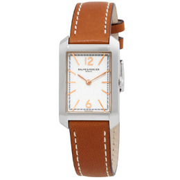 Baume & Mercier Hampton Quartz Silver Dial Ladies Watch 10472
