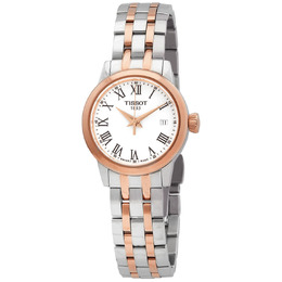 Tissot Classic Dream Quartz White Dial Ladies Watch t129.210.22.013.00