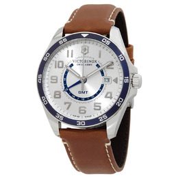 Victorinox Swiss Army Fieldforce Classic Quartz Silver Dial Mens Watch 241931