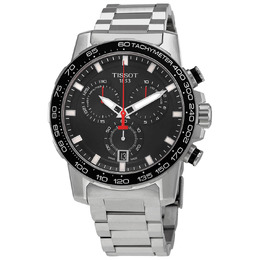 Tissot Supersport Chronograph Quartz Black Dial Mens Watch t125.617.11.051.00