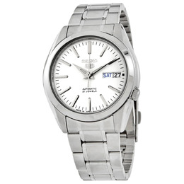 Seiko 5 Automatic White Dial Mens Watch snkl41j1