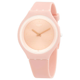 Swatch Skinskin Quartz Pink Dial Ladies Watch SVUT100