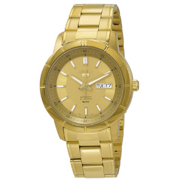 Seiko Seiko 5 Automatic Gold Dial Mens Watch snkn62