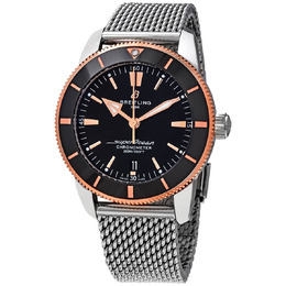 Breitling Superocean Heritage II Automatic Chronometer Black Dial Mens Watch ub2030121b1a1