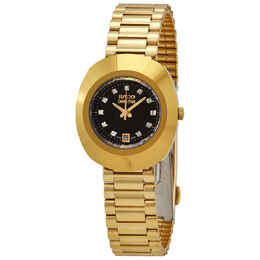Rado The Original Quartz Black Dial Ladies Watch R12306313