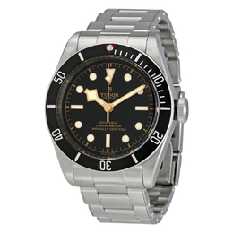 Pre-owned Tudor Heritage Mens Automatic Chronometer Black Dial Watch 79230N
