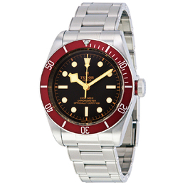 Pre-owned Tudor Heritage Automatic Chronometer Black Dial Mens Watch m79230r-0012