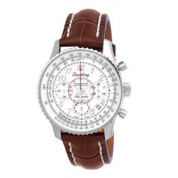 AB013012/G735.722P.A18BA.1 Breitling Montbrillant 01 Chronograph Automatic Mens Silver Dial Watch