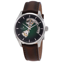 Hamilton Jazzmaster Mens Automatic Green Dial H32675560 Watch