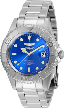 Invicta Pro Diver Mens Watch 29938, Stainless Steel Case with Blue Dial