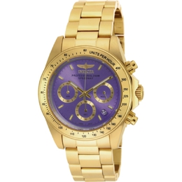Invicta Ladies Chronograph Watch 18257, Purple Dial