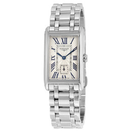 Longines DolceVita Silver Flinque Dial Ladies Watch l5.512.4.71.6