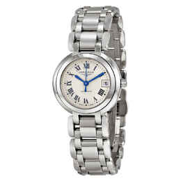 Longines PrimaLuna Silver Dial Stainless Steel Bracelet Watch L81114716