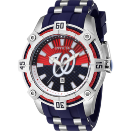 Invicta MLB Washington Nationals Quartz Mens Watch 43299