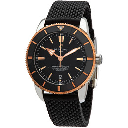 Breitling Superocean Heritage II Automatic Chronometer Black Dial Mens Watch ub2030121b1s1