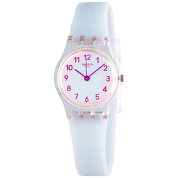 Swatch Originals LK396 Ladies Quartz Watch Analog Blue Dial