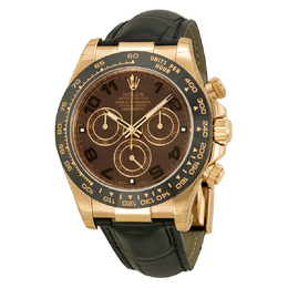 Pre-owned Rolex Cosmograph Daytona Automatic Chronograph Mens Watch 116515CHOAL Chocolate Dial