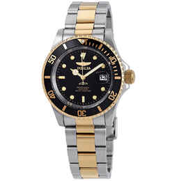 Invicta Pro Diver Two-tone Black Dial Two-tone Mens Watch 26973