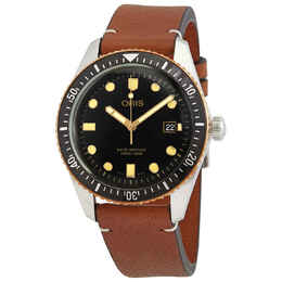 Oris Divers Sixty-Five Automatic Black Dial Mens Watch 01 733 7720 4354-07 5 21 45 oris 01 733 7720 435407 5 21 45