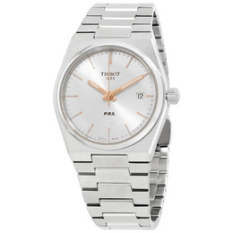 Tissot PRX Quartz Silver Dial Ladies Watch t1372101103100