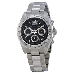 Invicta Speedway Chronograph Black Dial Mens Watch 9223