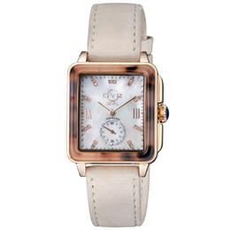 Gevril Bari Tortoise Mother of Pearl Dial Ladies Watch 9242