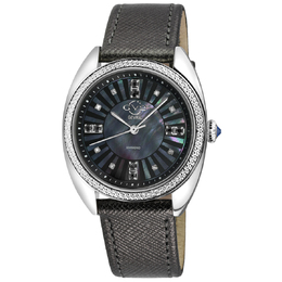 Gevril Palermo Diamond Mother of Pearl Dial Ladies Watch 13100