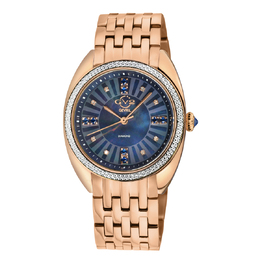 Gevril Palermo Diamond Mother of Pearl Dial Ladies Watch 13104b