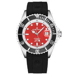 17571.2338 Revue Thommen Diver Automatic Mens Red Dial Watch