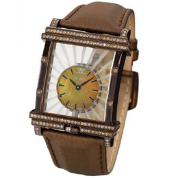 Le Vian Floater Quartz Diamond Champagne Dial Unisex Watch lv767rsmp